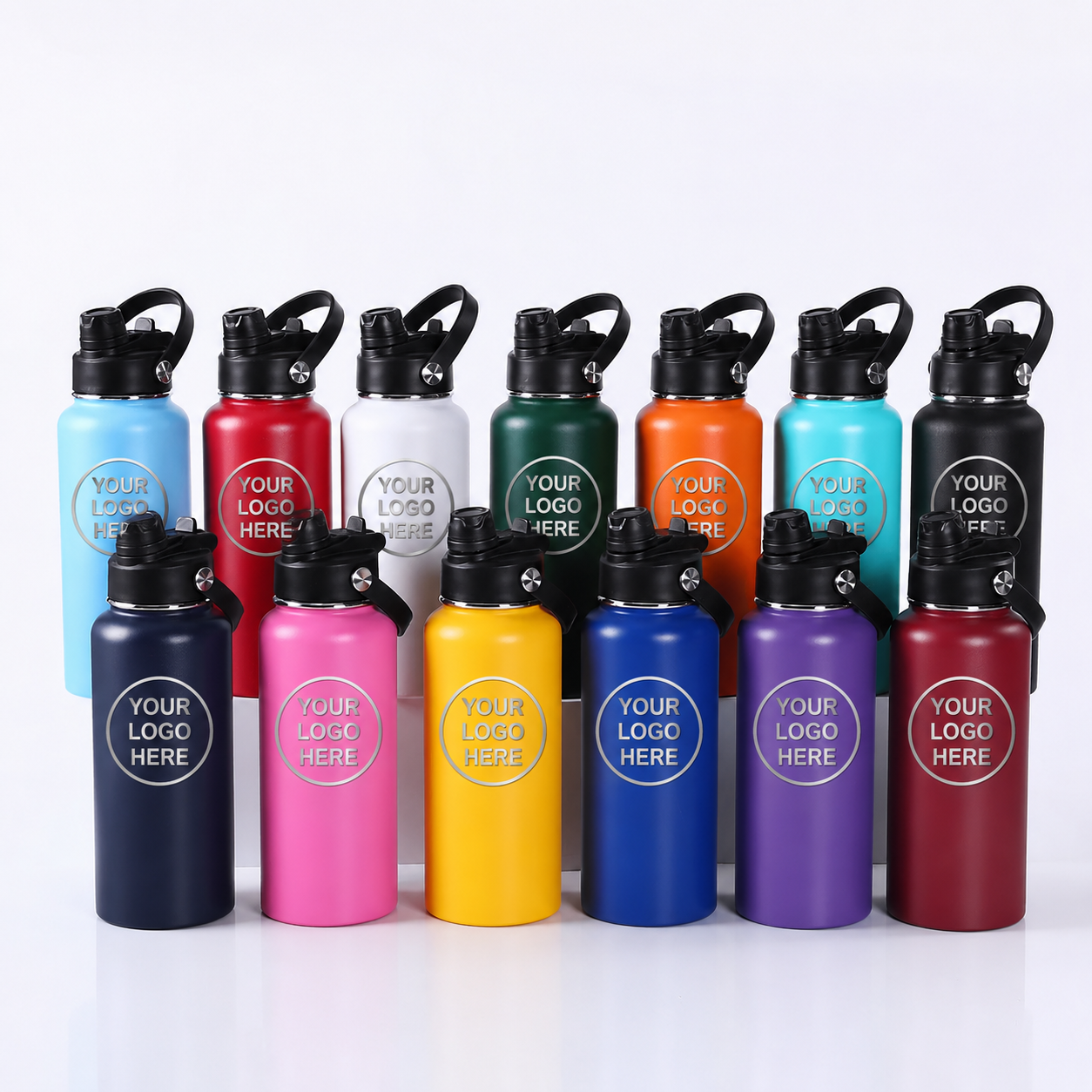 Personalized 32oz Water Bottle | Custom Laser Engraved Stainless Steel Bottle