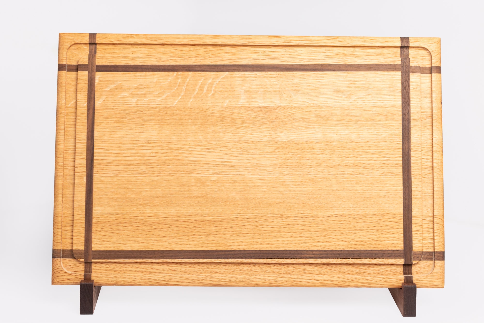 Chef Series Cutting Board – Red Oak & Walnut