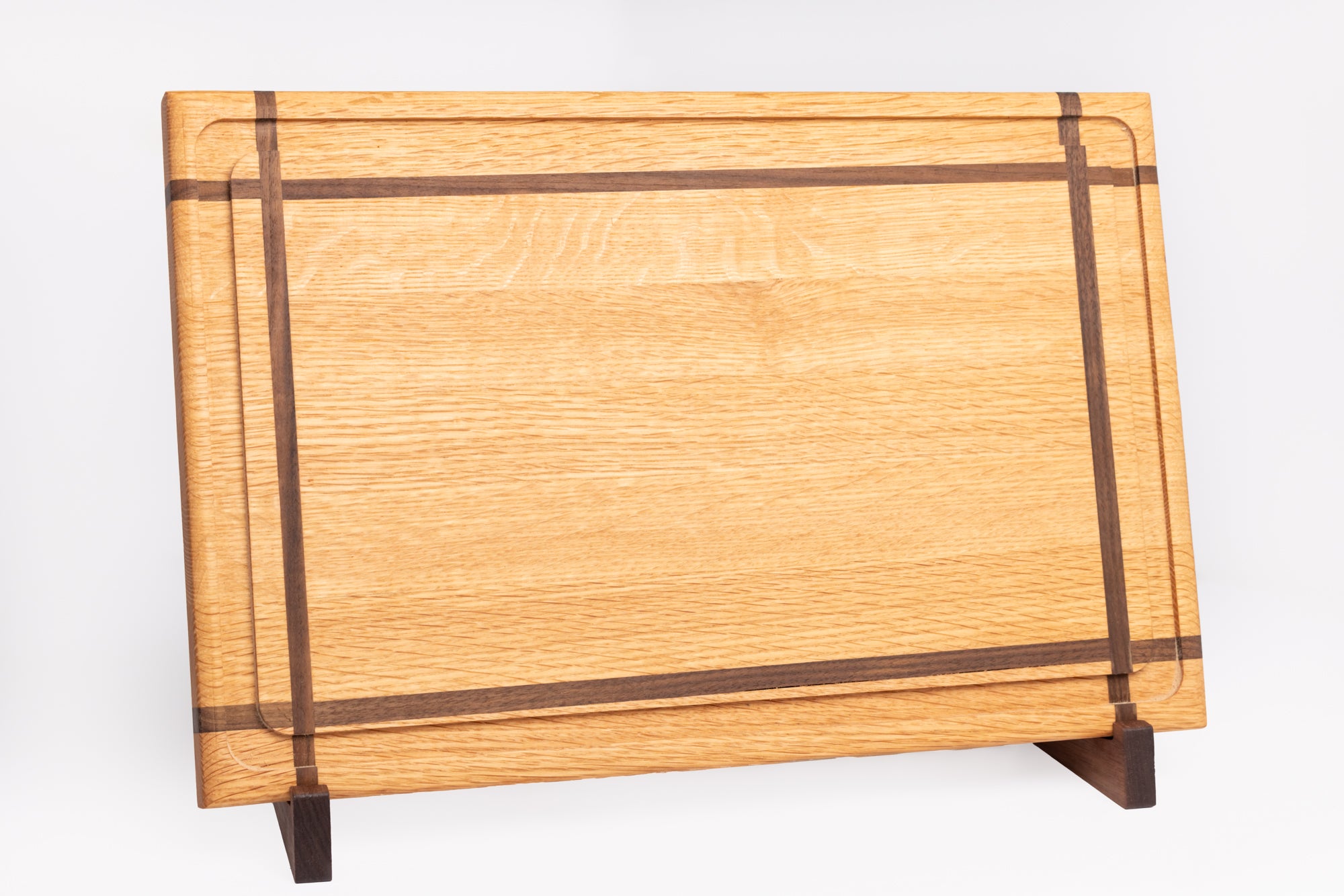 Chef Series Cutting Board – Red Oak & Walnut