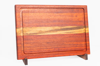 Chef Series Cutting Board – Padauk with Tiger Accents