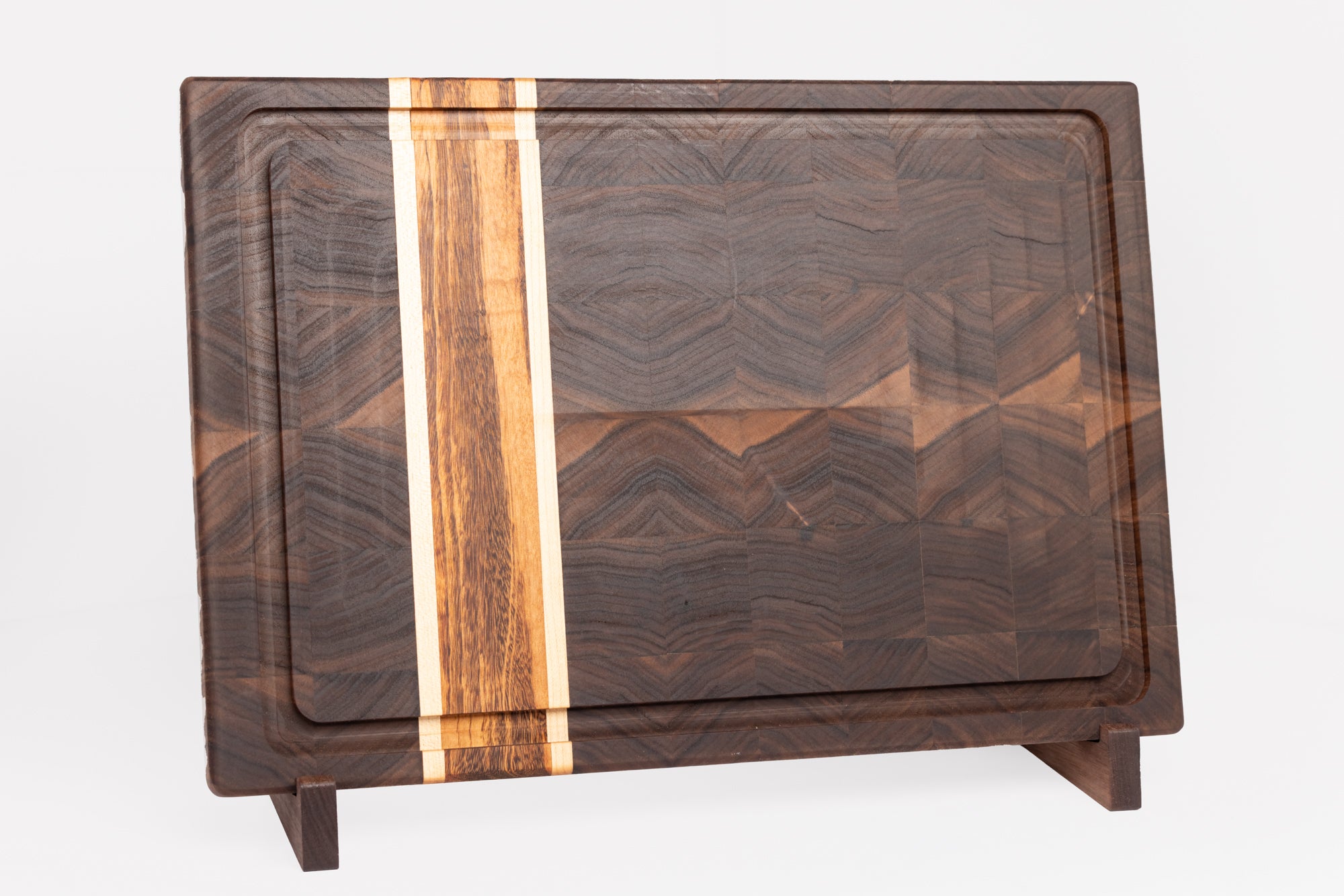 Magnum Series Cutting Board – Walnut, Tigerwood & Birch