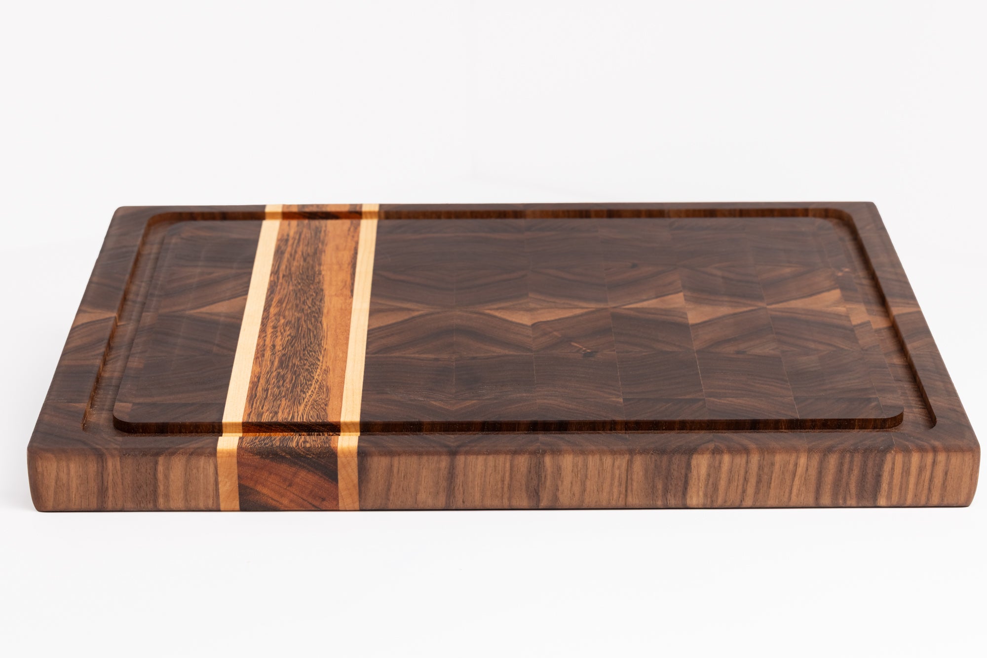 Magnum Series Cutting Board – Walnut, Tigerwood & Birch