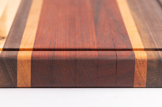 Chef Series Cutting Board – Cherry, Walnut, Hickory & Padauk
