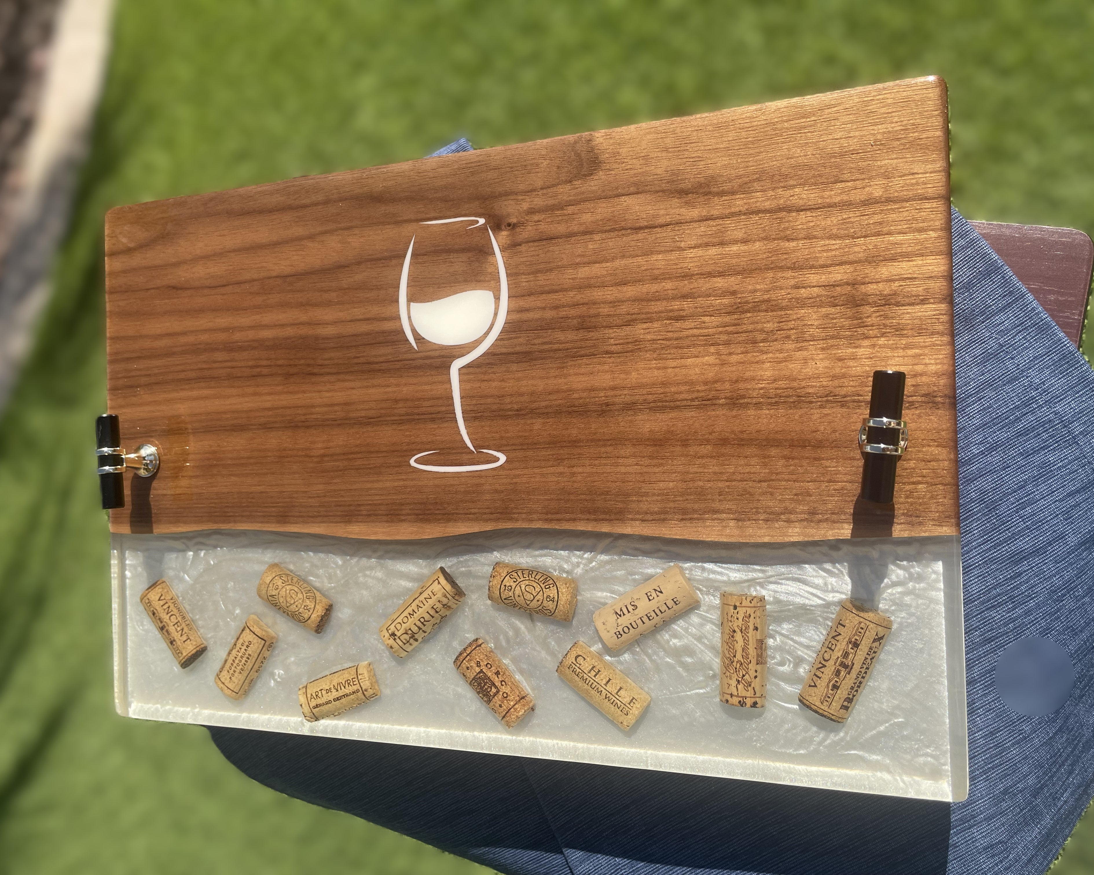 Wine Cork Charcuterie Board