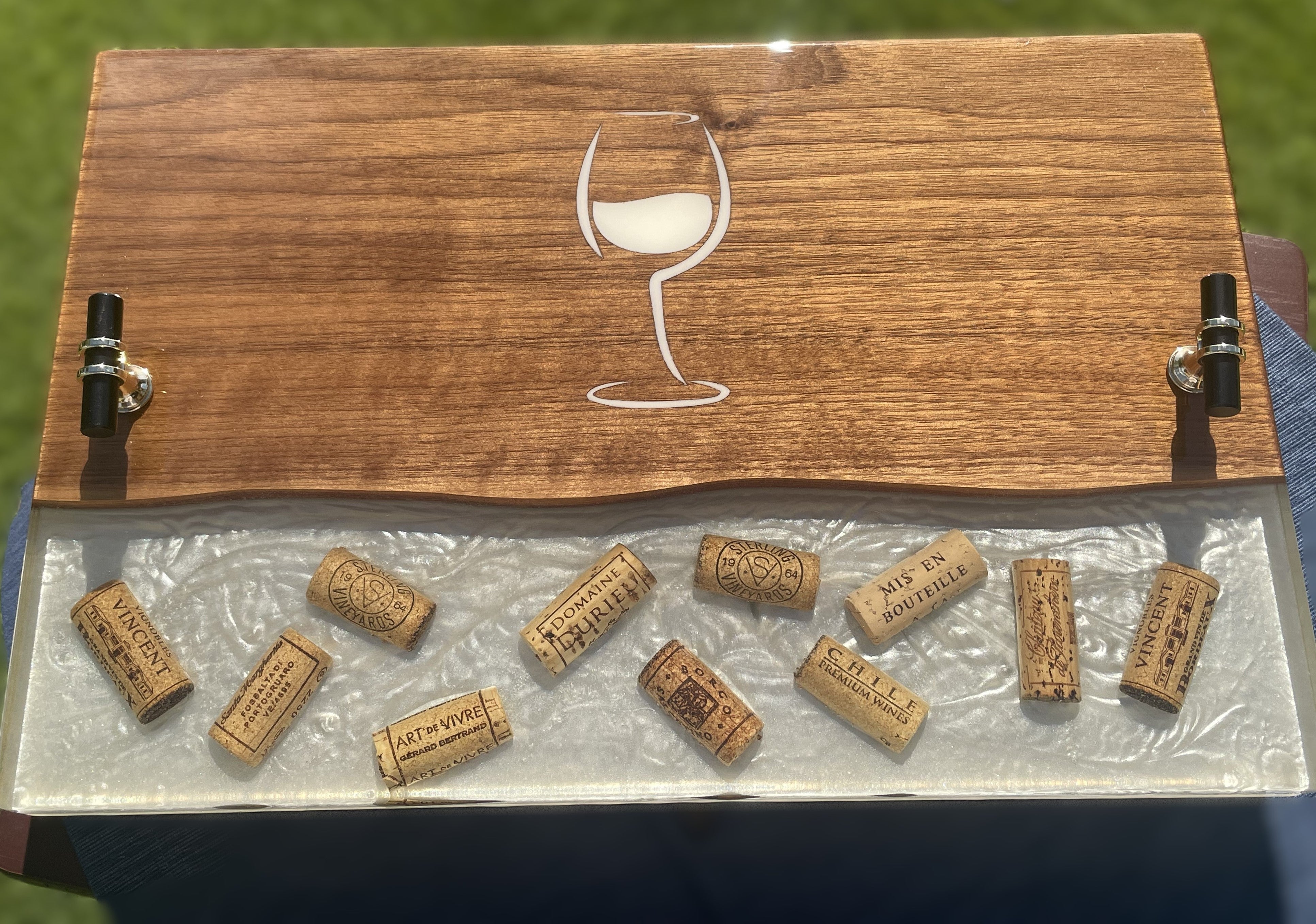 Wine Cork Charcuterie Board