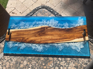 Wave Resin Charcuterie Board