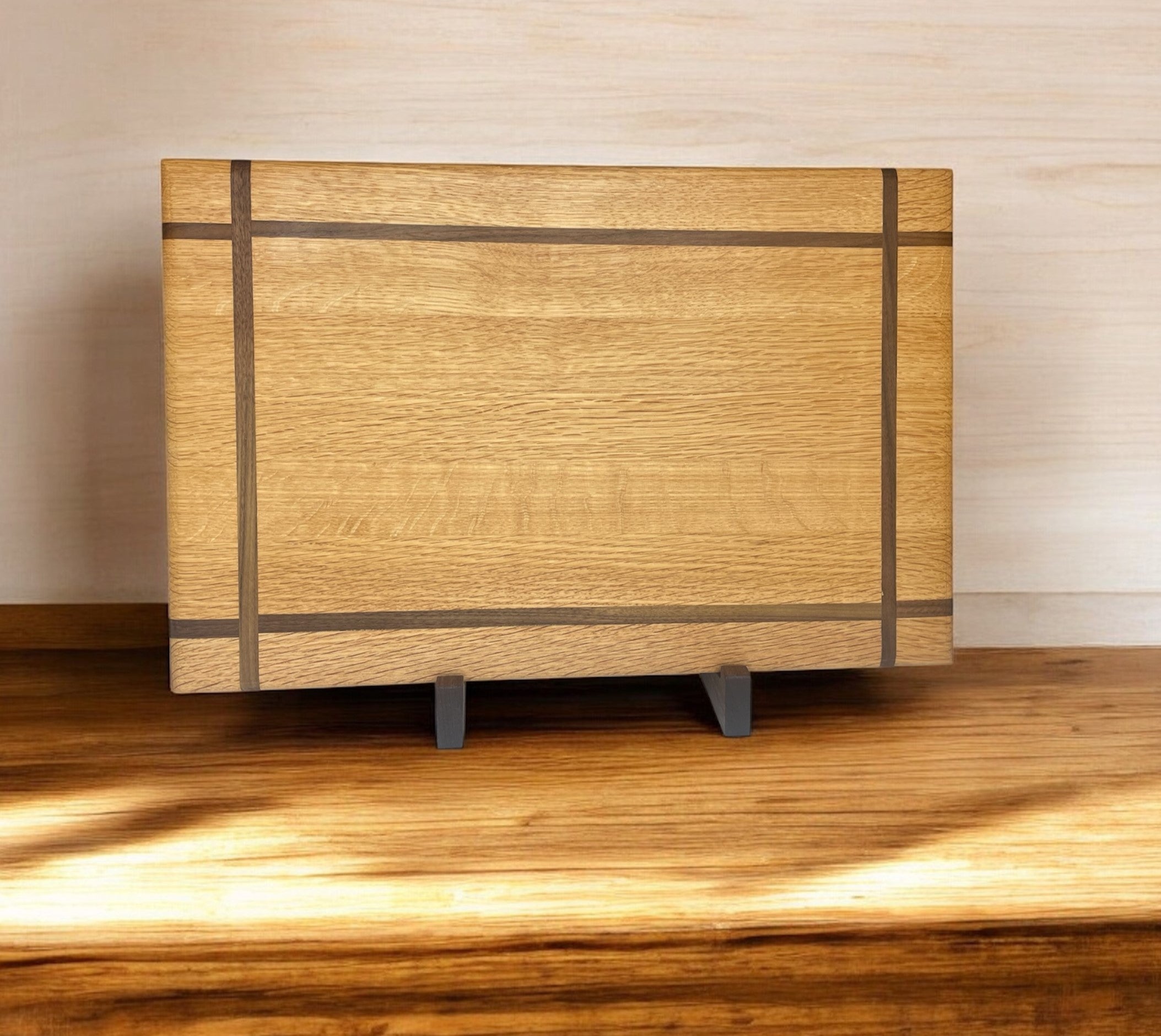 Chef Series Cutting Board – Red Oak & Walnut