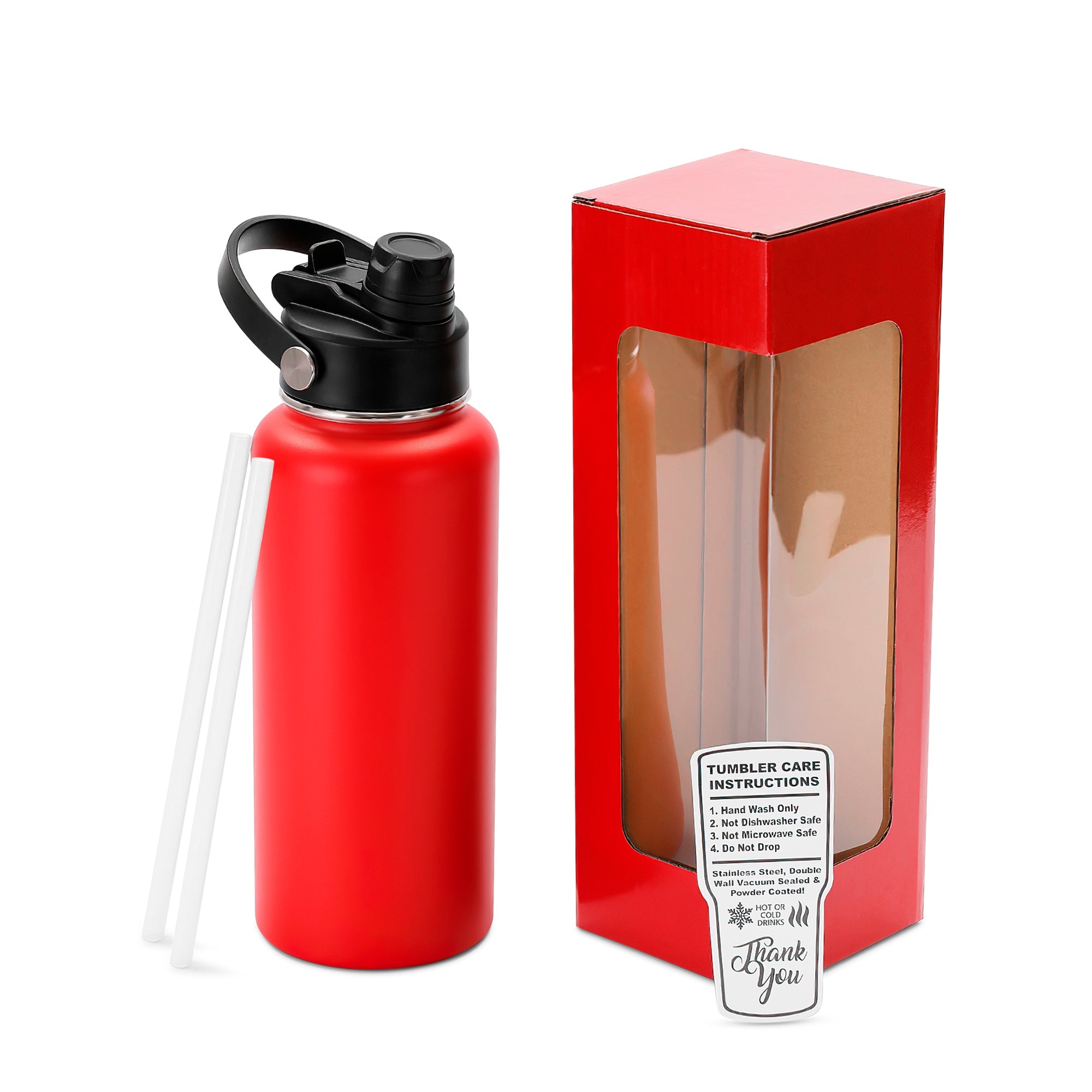 Personalized 32oz Water Bottle | Custom Laser Engraved Stainless Steel Bottle