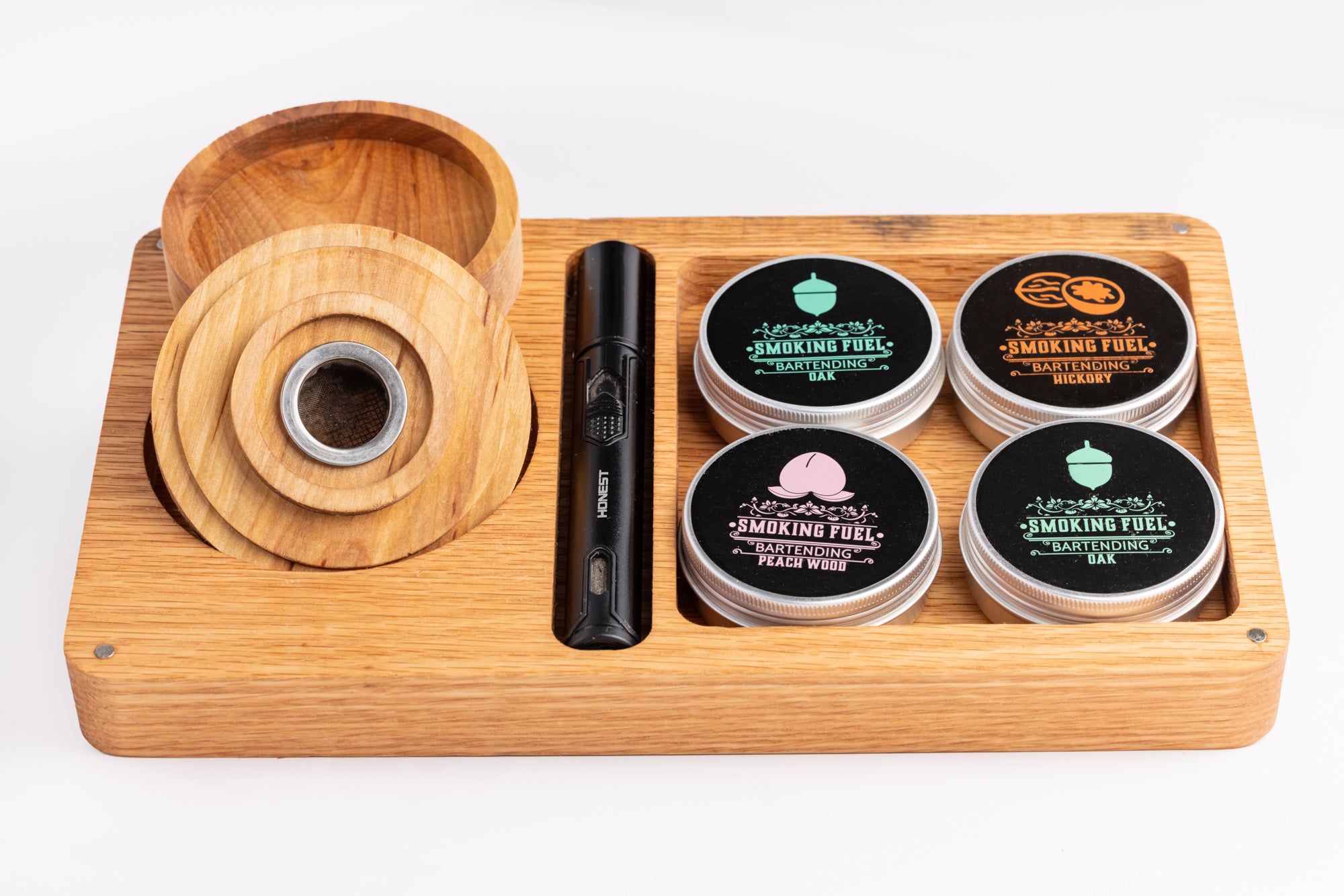 Cocktail Smoker – Red Oak