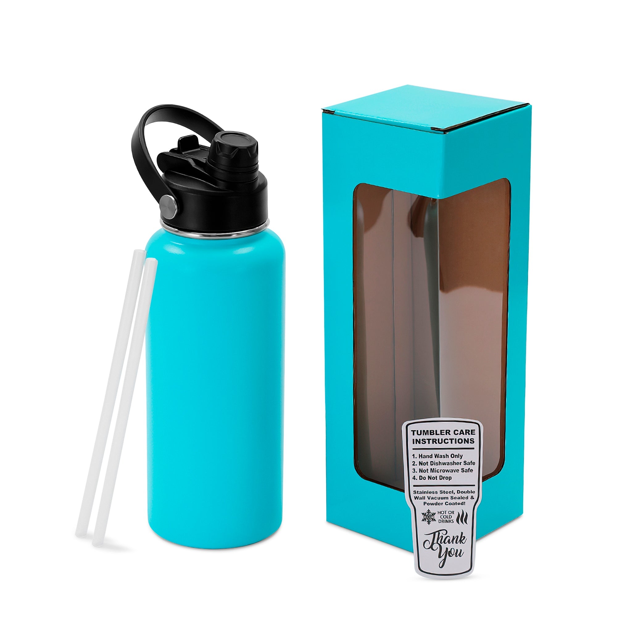 Personalized 32oz Water Bottle | Custom Laser Engraved Stainless Steel Bottle