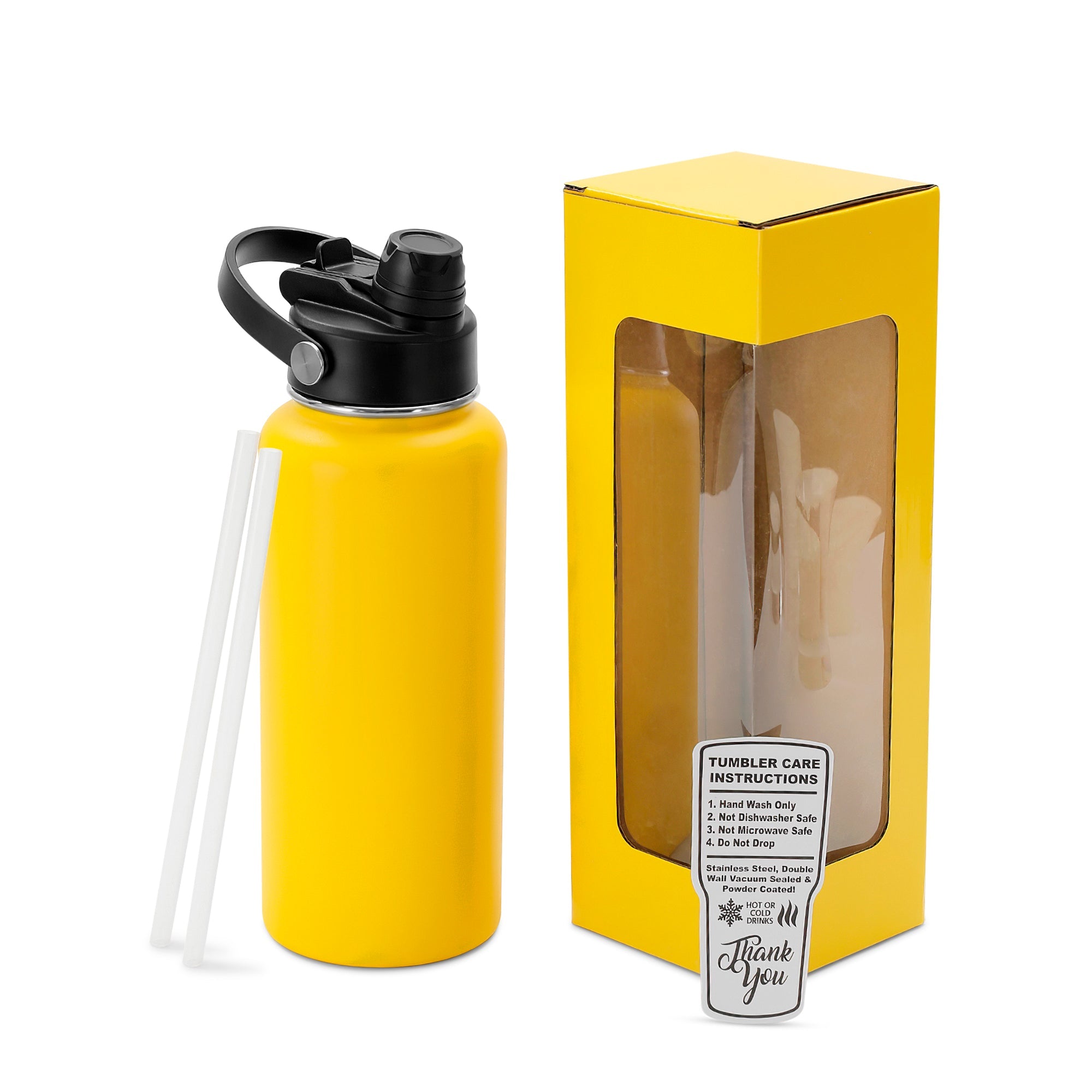 Personalized 32oz Water Bottle | Custom Laser Engraved Stainless Steel Bottle