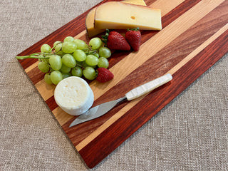 Cinsaut Culinary Series Charcuterie Boards Mahogany, Cherry & Padauk Wood