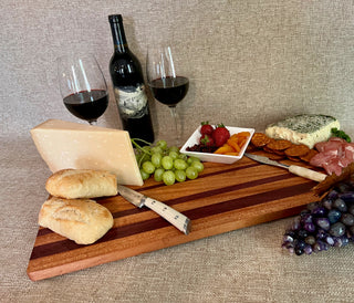 Zinfandel Culinary Series Charcuterie Boards Mahogany & Purple Heart Wood